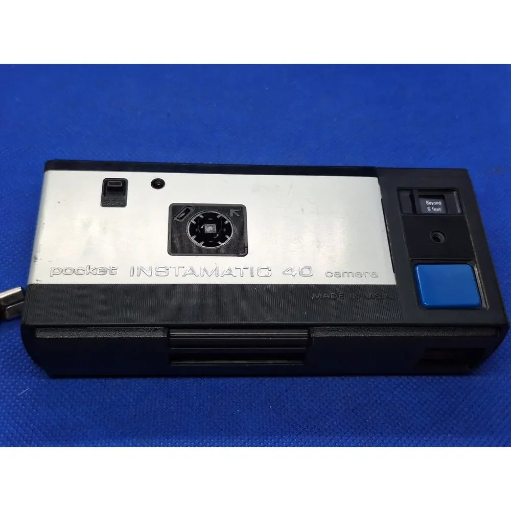 Vivitar 35AF Auto focus Vintage 35 mm Film Camera & Kodak Instamatic 40- Working